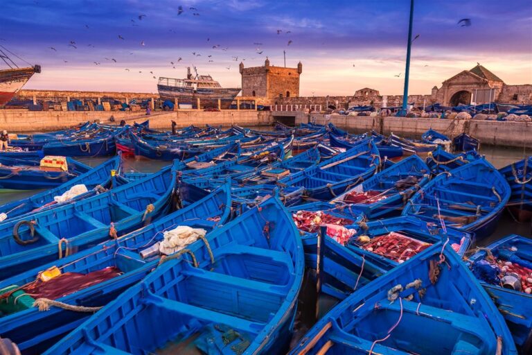 Essaouira - Harbor Boats 01