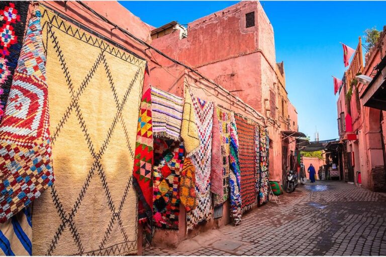 Marrakesh - Medina - Red Walls 01